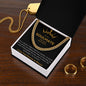 To My Soulmate | For Him | Cuban Link Chain