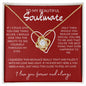 To My Soulmate | Love Knot Necklace