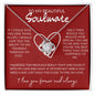 To My Soulmate | Love Knot Necklace