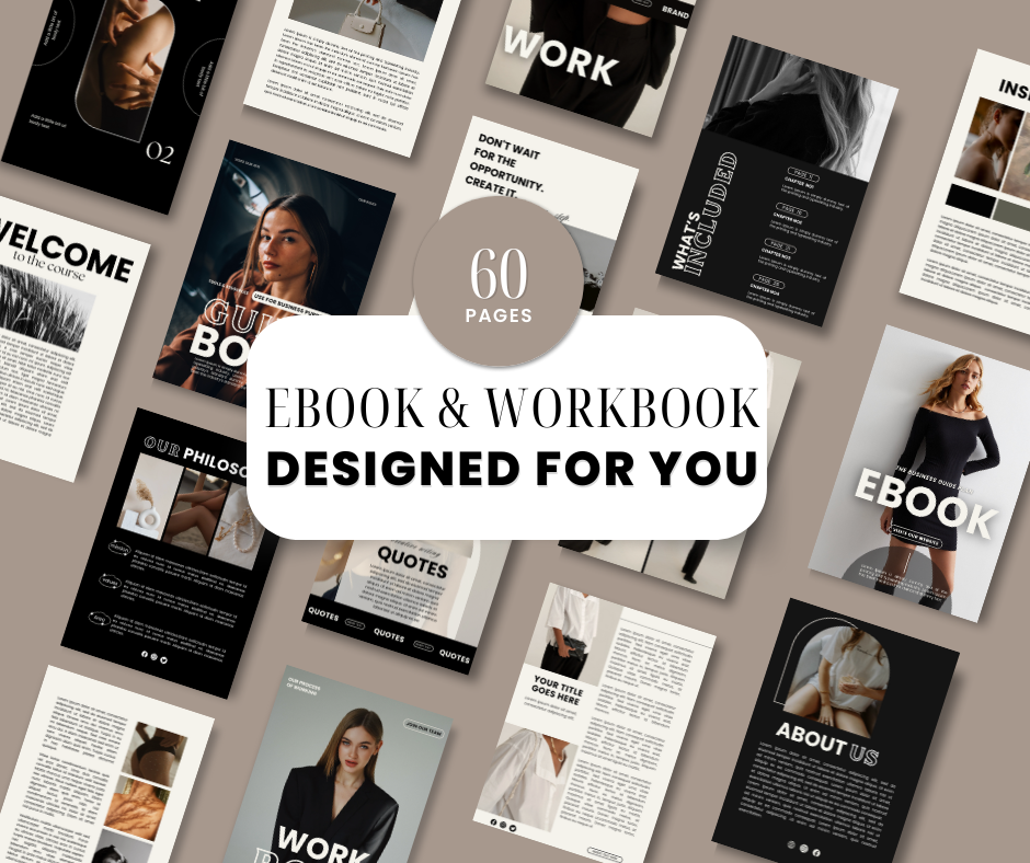 60 Page Luna Design eBook & Workbook | MRR | Master Resell Rights