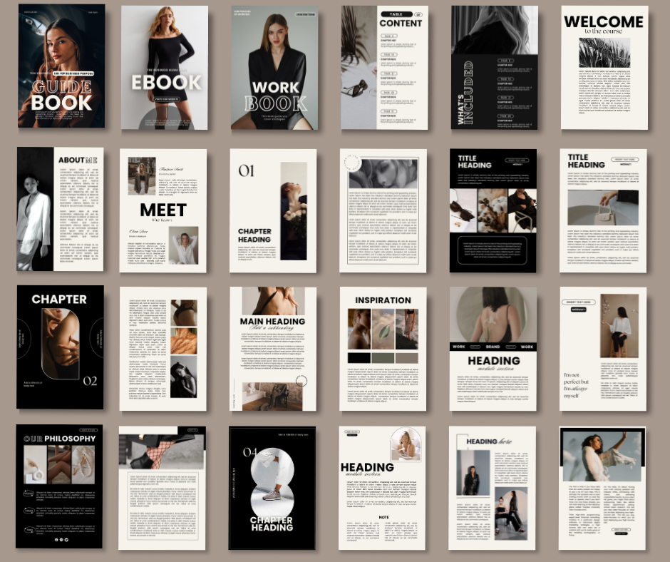 60 Page Luna Design eBook & Workbook | MRR | Master Resell Rights