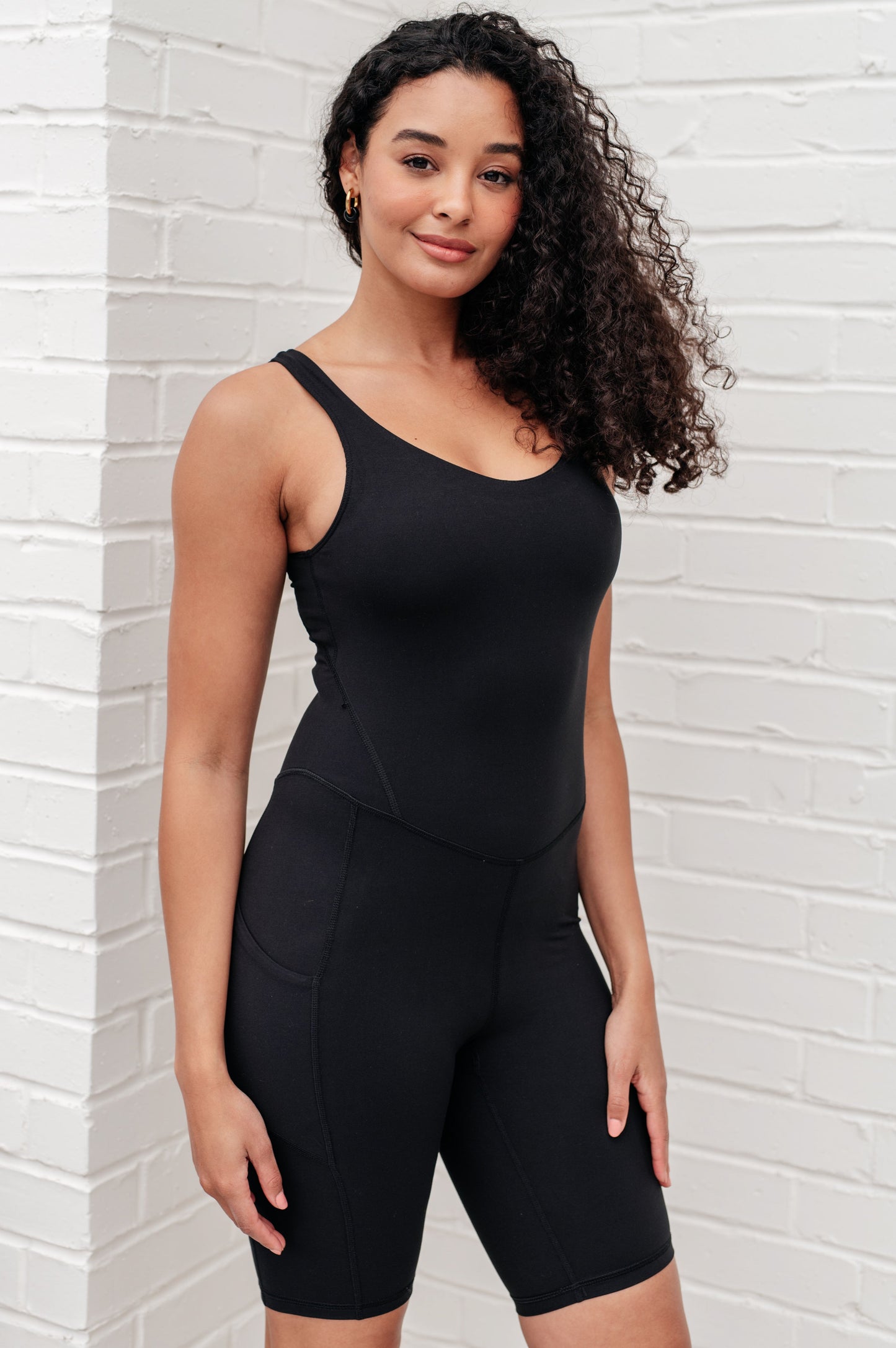 Sun Salutations Body Suit in Black